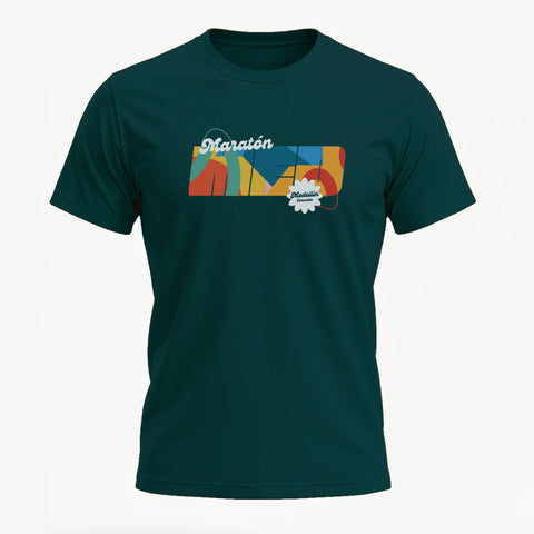 Oferta Amor y Amistad - Camiseta Casual Unisex + Poster Conmemorativo 30 años Maratón Medellín