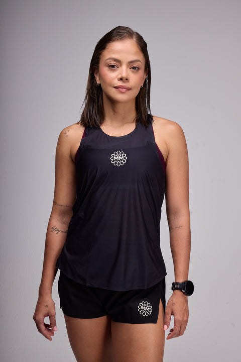 Camisilla Negra Mujer