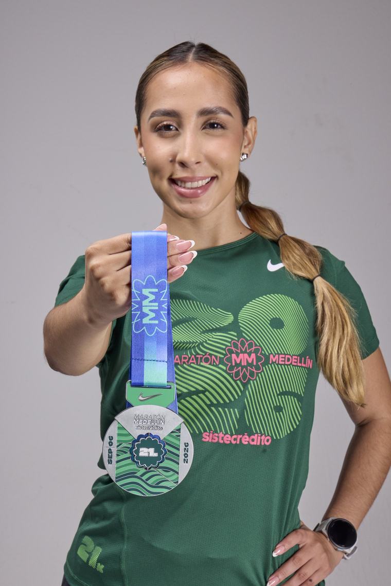 Medalla 21K Maratón Medellín 2026